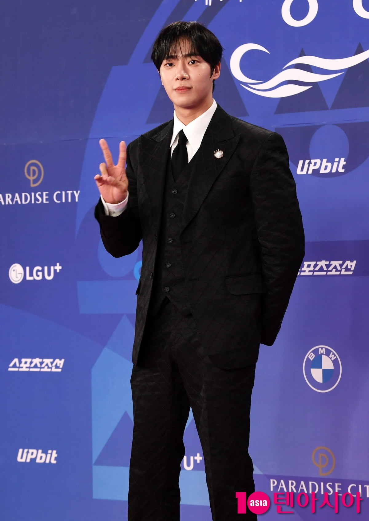 Chu Young-woo Graces the Red Carpet at the 4th Blue Dragon Series Awards