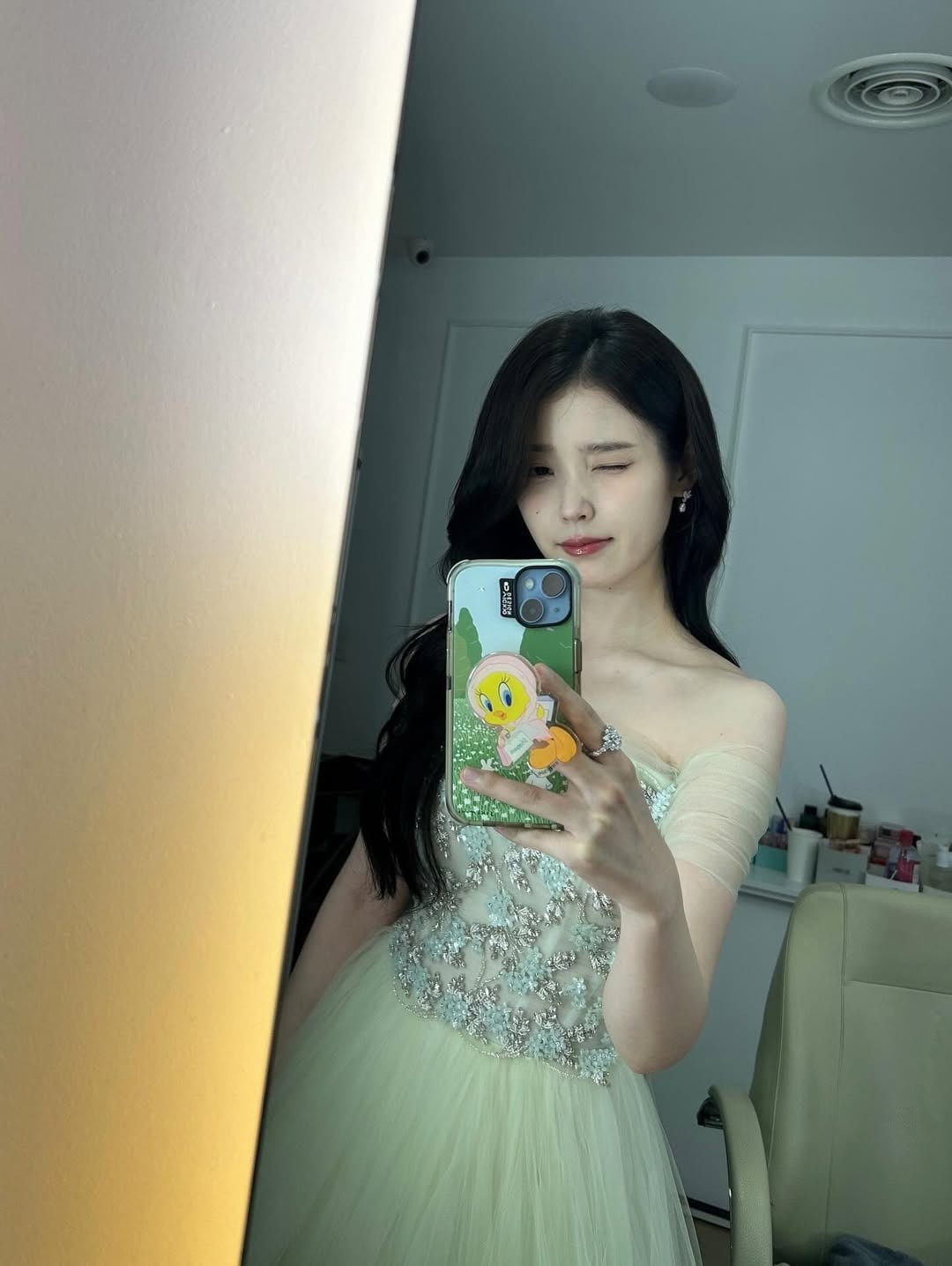 IU Shines at Blue Dragon Series Awards with Stunning Elegance