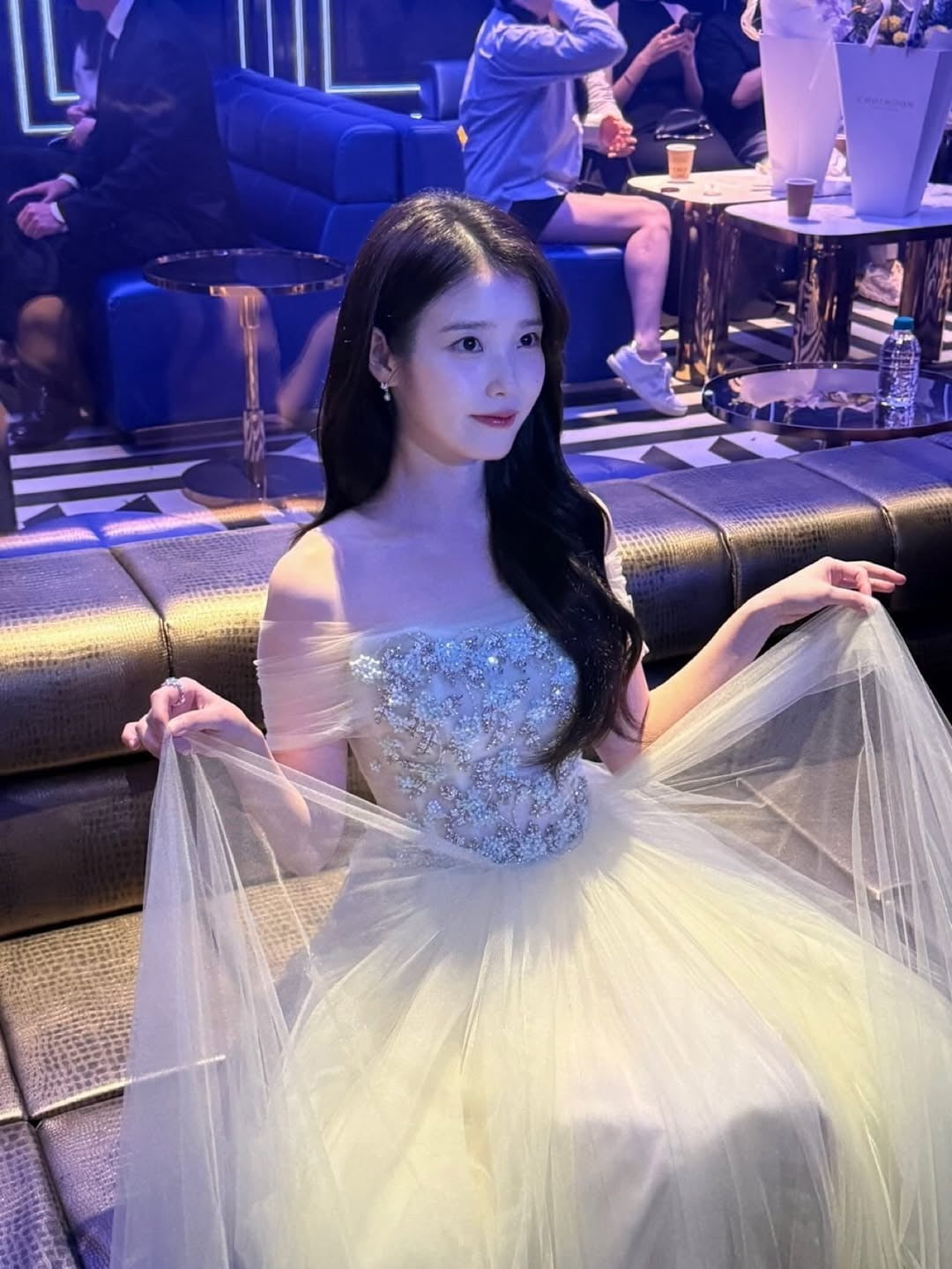 IU Shines at Blue Dragon Series Awards with Stunning Elegance
