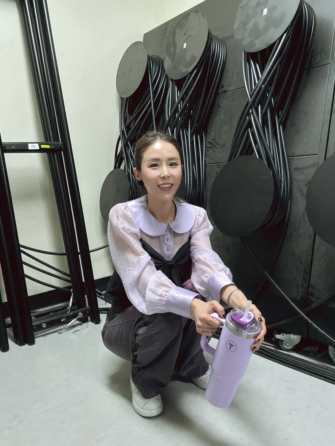 K-Pop Star Shinji Charms Fans with Natural Beauty on Instagram