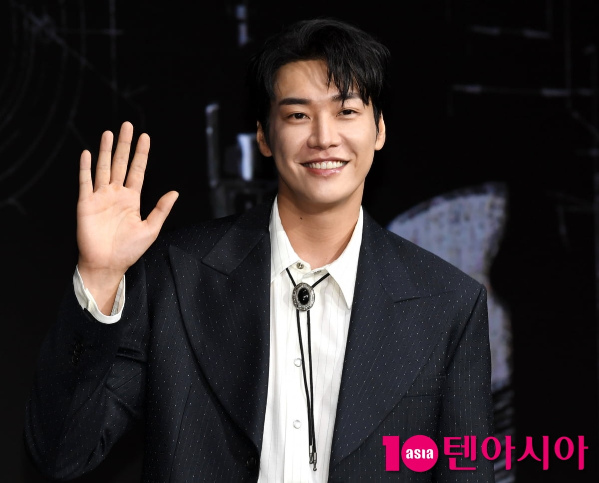 Kim Young-kwang Attends Netflix Series 'Trigger' Press Conference in Seoul