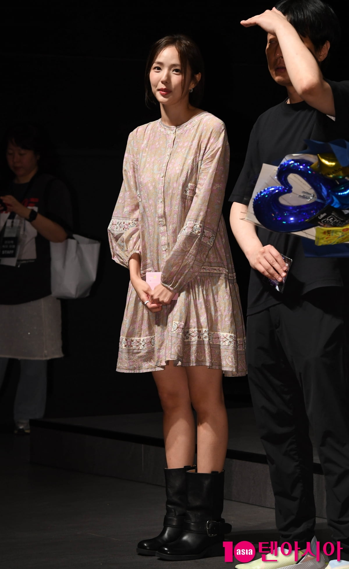 Chae Soo-bin Attends Stage Greeting for 'Omniscient Reader's Viewpoint' in Seoul