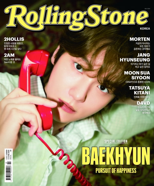 Baekhyun Graces the Cover of Rolling Stone Korea's Special Issue 3