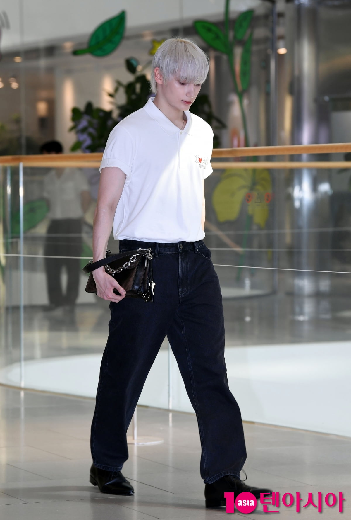 TXT's Huening Kai Attends COACH Store Opening in Seoul