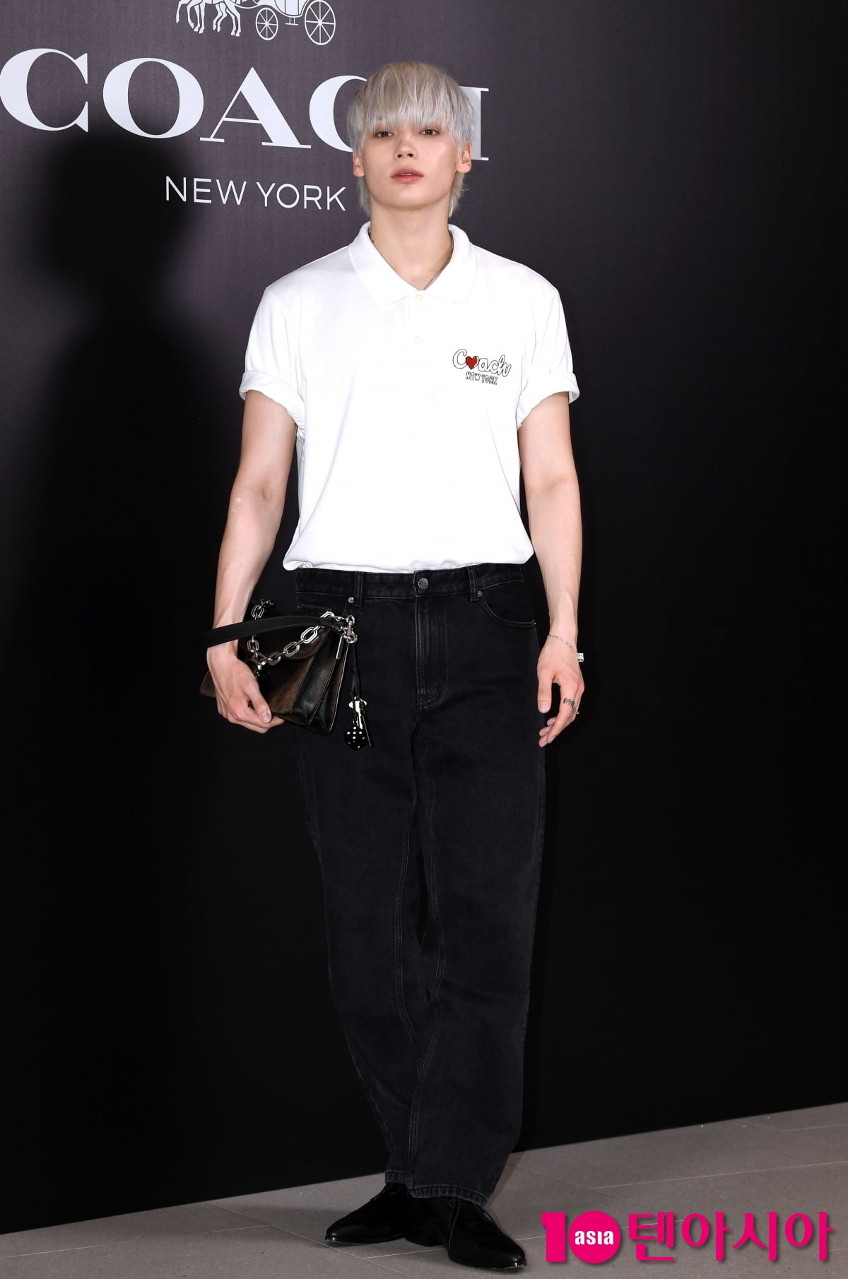 TXT's Huening Kai Attends COACH Store Opening in Seoul