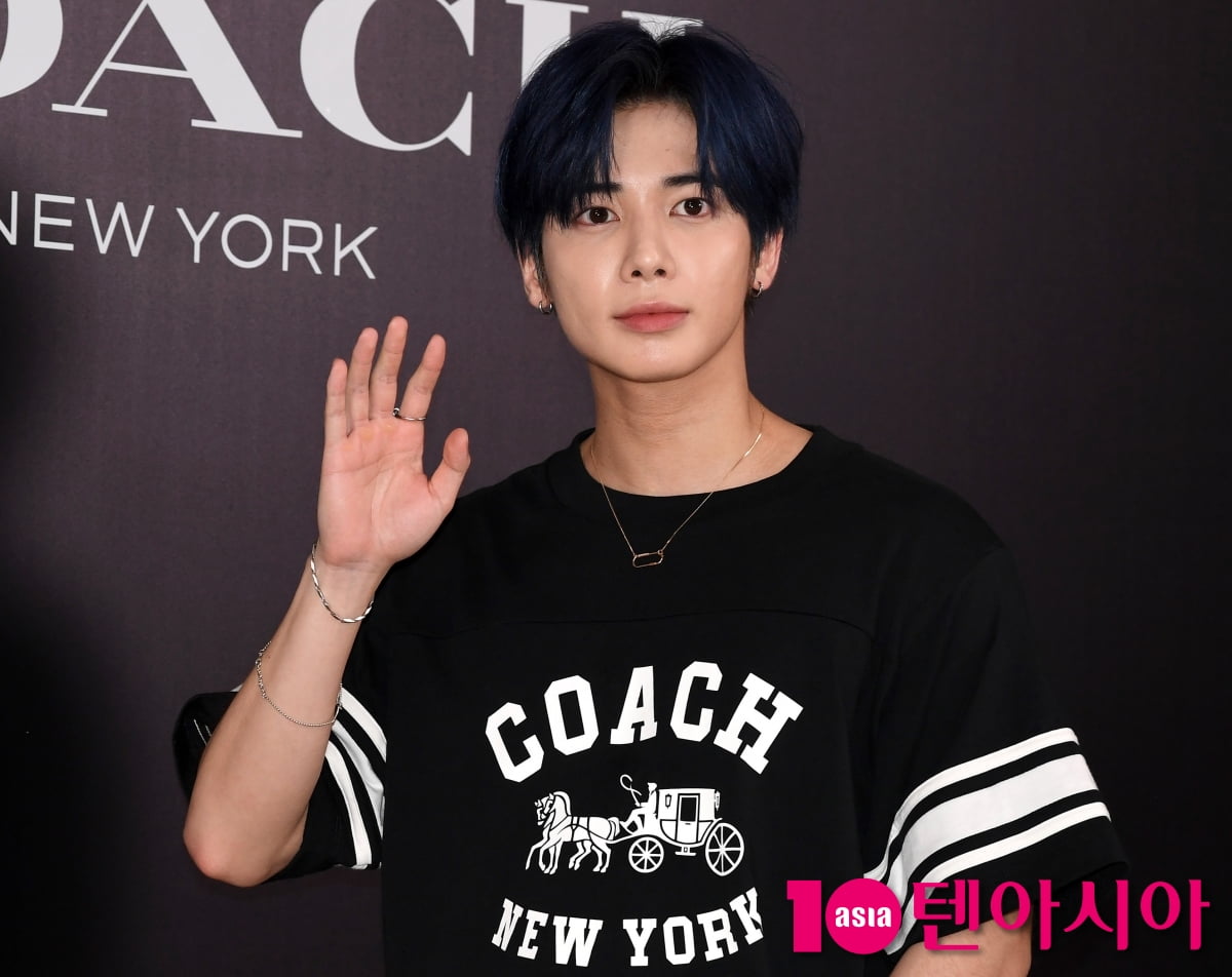 TXT's Taehyun Attends COACH Store Opening in Seoul
