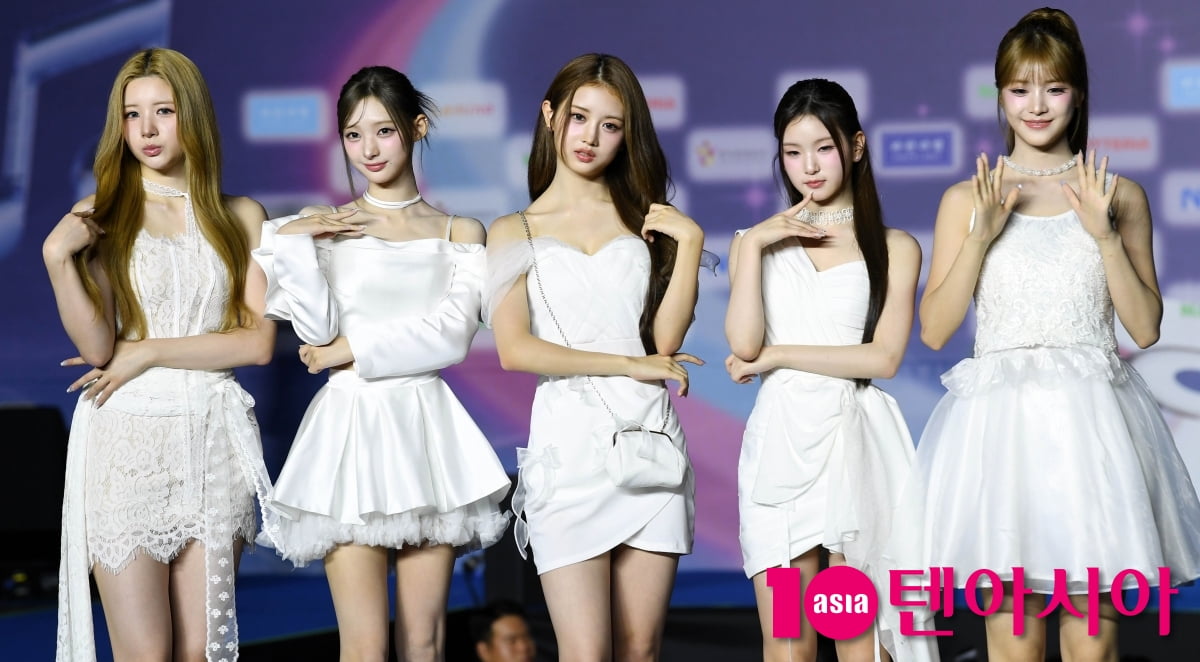 HITGS Attends '2025 SBS Gayo Daejeon Summer' Blue Carpet Event
