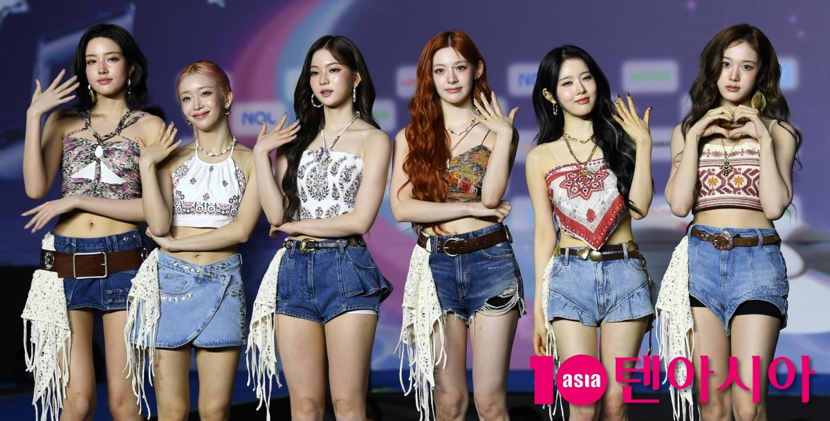 STAYC Shines on the Blue Carpet at '2025 SBS Gayo Daejeon Summer'