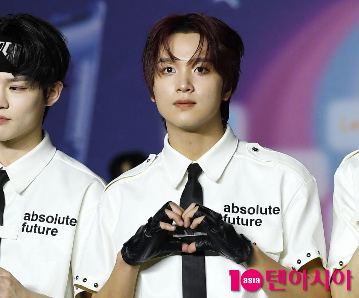 NCT Dream's Haechan Shines on the Blue Carpet at '2025 SBS Gayo Daejeon Summer'