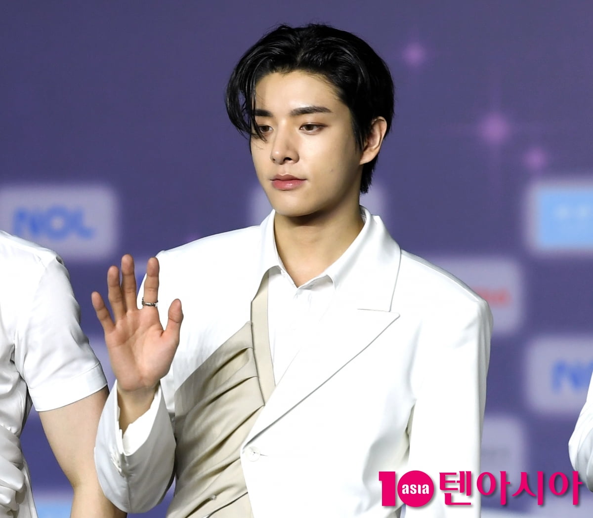 ENHYPEN's Jake Shines on the Blue Carpet at 2025 SBS Gayo Daejeon Summer