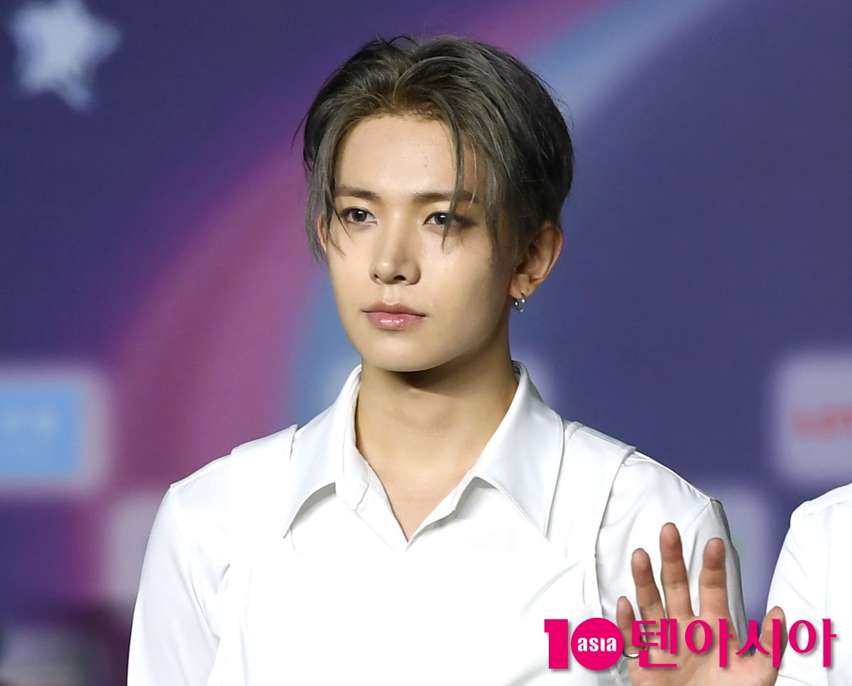ENHYPEN's Heeseung Shines on the Blue Carpet at '2025 SBS Gayo Daejeon Summer'