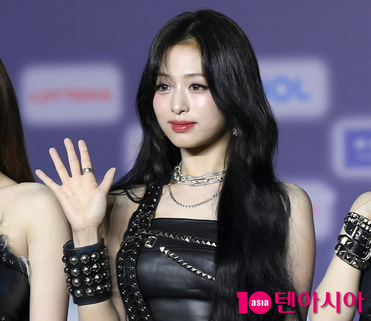BABYMONSTER's Ahyeon Shines on the Blue Carpet at '2025 SBS Gayo Daejeon Summer'