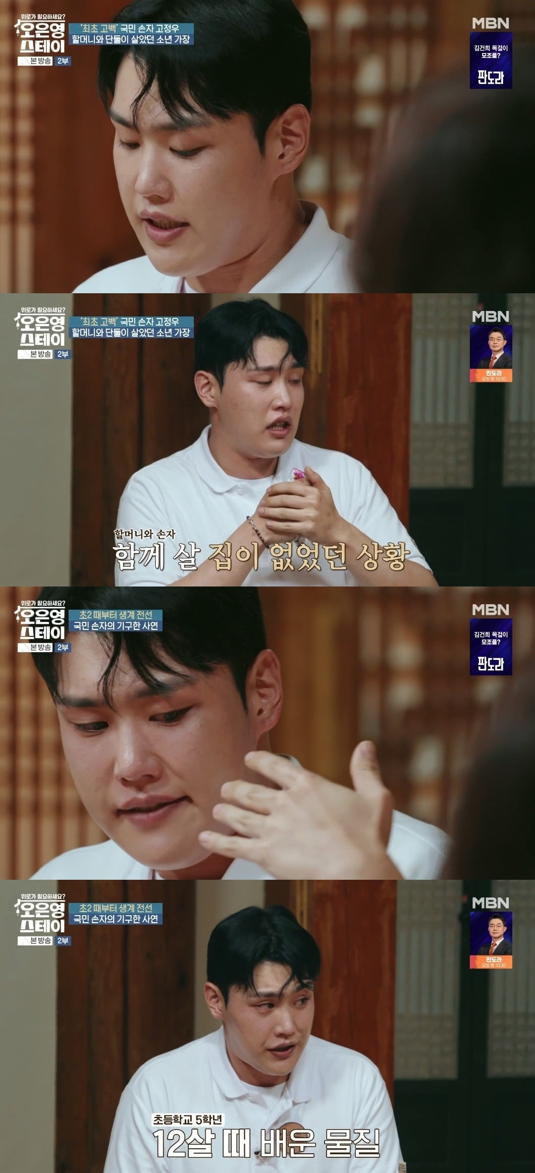 Tragic Past of Trot Singer Ko Jeong-woo Revealed on 'Oh Eun-young Stay'
