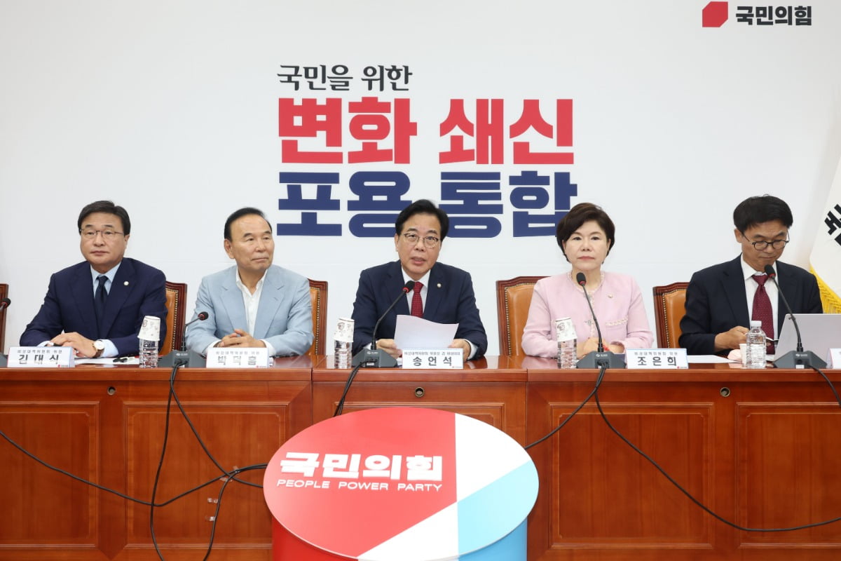 국힘 "과거 실패 반복 않겠다"…첫 비대위 회의서 변화 의지