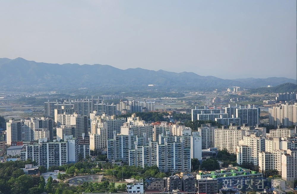 경기 이천시 아파트 단지 전경.  /사진=오세성 한경닷컴 기자