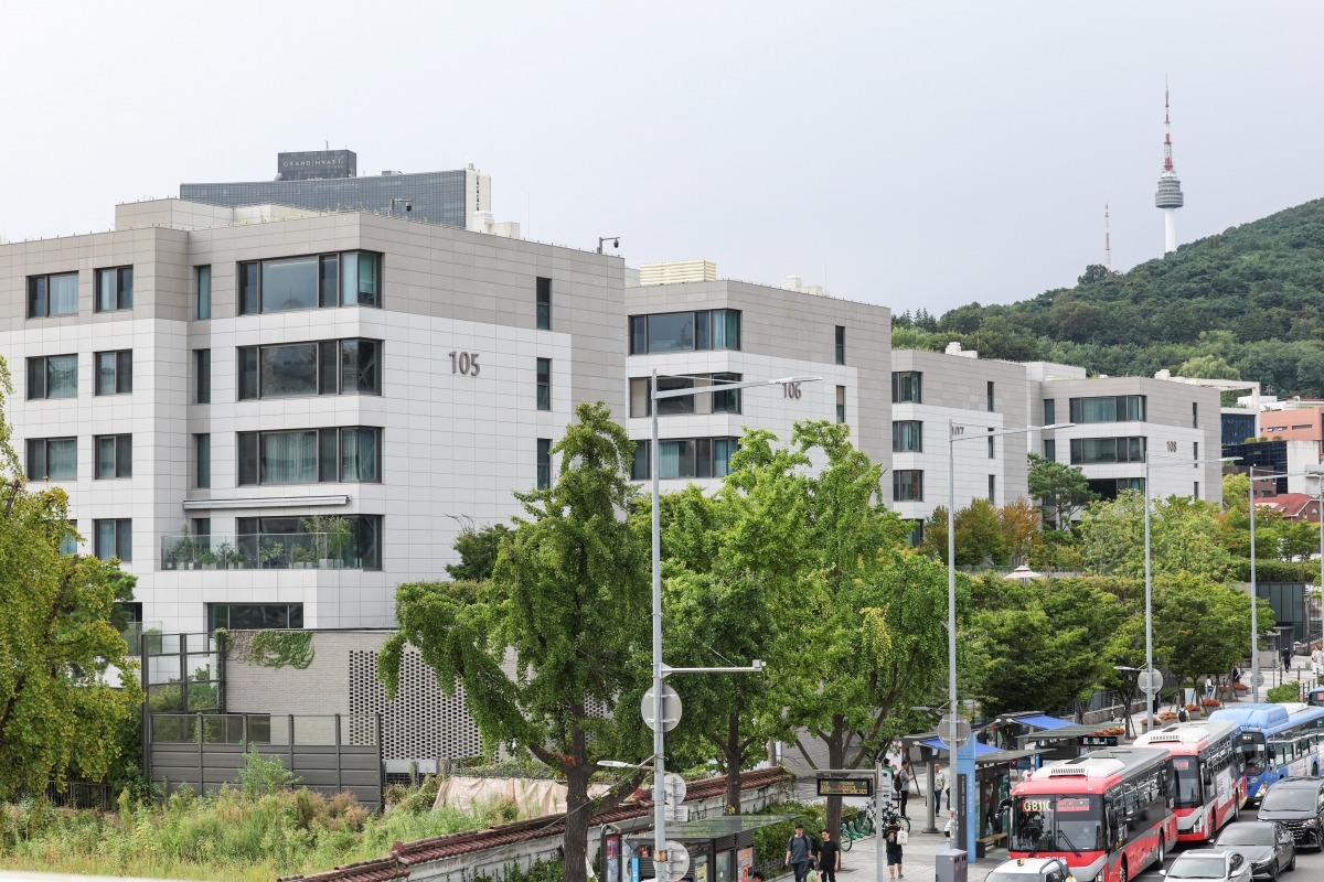 서울 용산구 한남동 '나인원한남' 전경. / 사진=한경DB