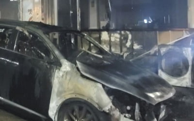 평택 차량 화재, 다가구주택으로 번져…주민 대피 '화들짝'