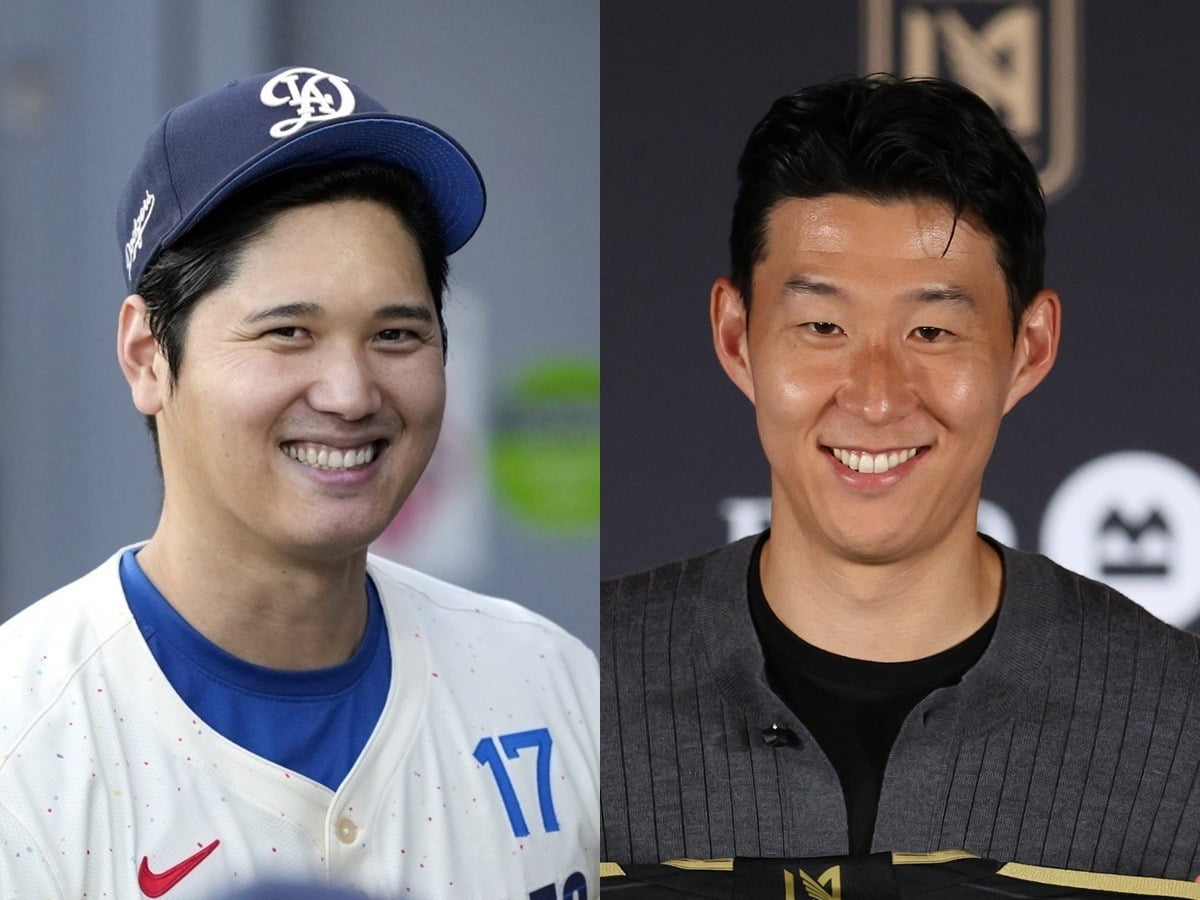 손흥민·오타니 韓·日 스포츠 황제 만날까…LA '후끈'