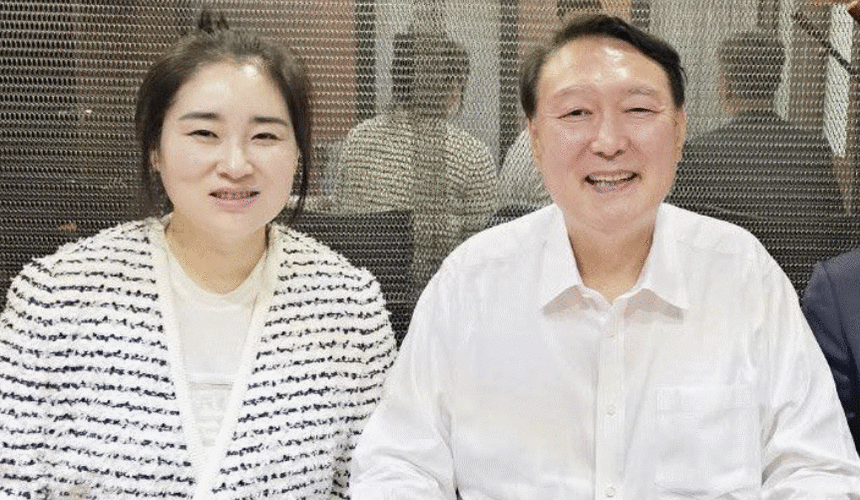 김계리 변호사, 윤석열 전 대통령. / 사진=김 변호사 페이스북 캡처
