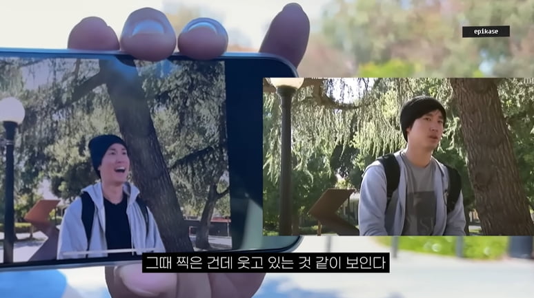 타블로, '타진요' 사건 완치…스탠퍼드 '크라잉트리' 앞에서 활짝