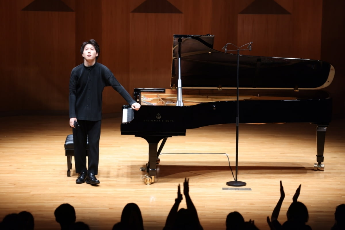 지난 8일 서울 예술의전당에서 피아니스트 김세현이 선보인 리사이틀(독주회). / 사진제공. 예술의전당.