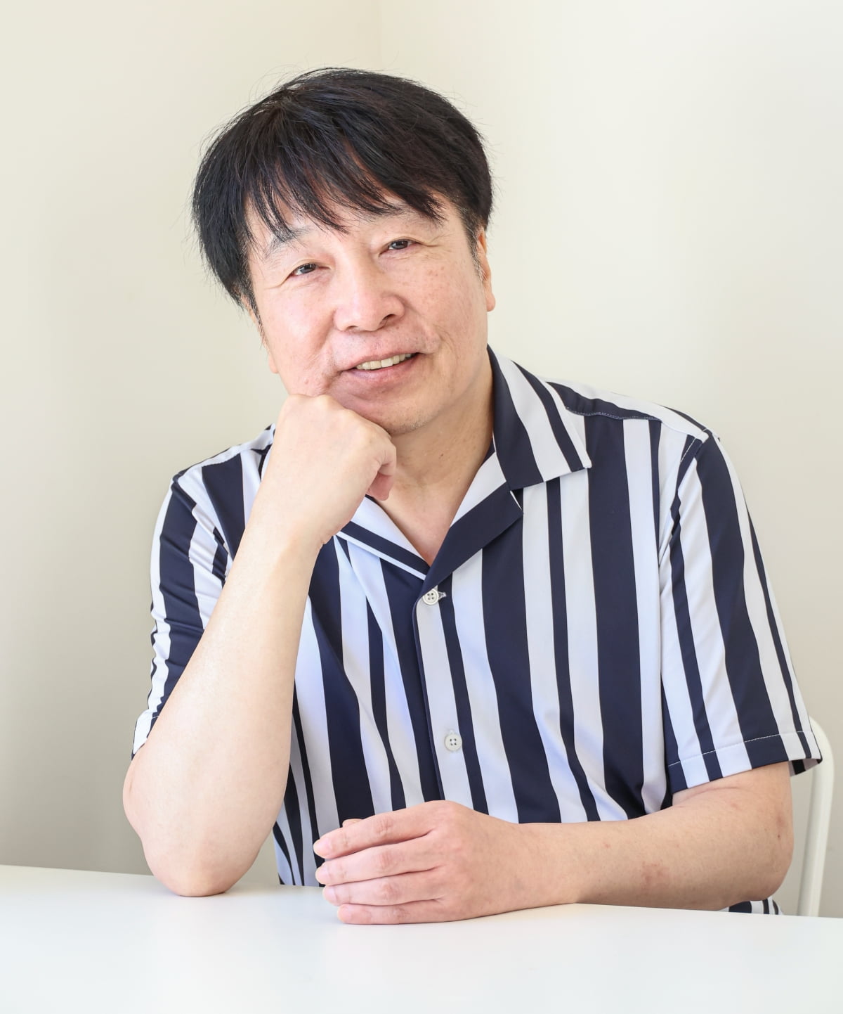 박기영 음악감독이 지난 22일 서울 종로구 한 카페에서 한국경제신문과 인터뷰를 하고 있다./사진=임형택 기자