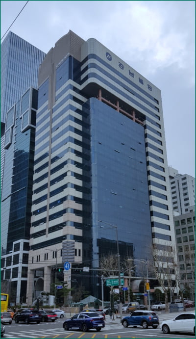 하나신탁, 서초 롯데칠성 부지 옆 '강남빌딩' 9개층 매물로