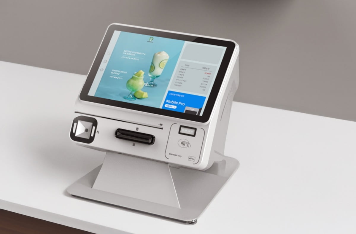  안드로이드 미니포스(NMP-10). 나이스정보통신 제공