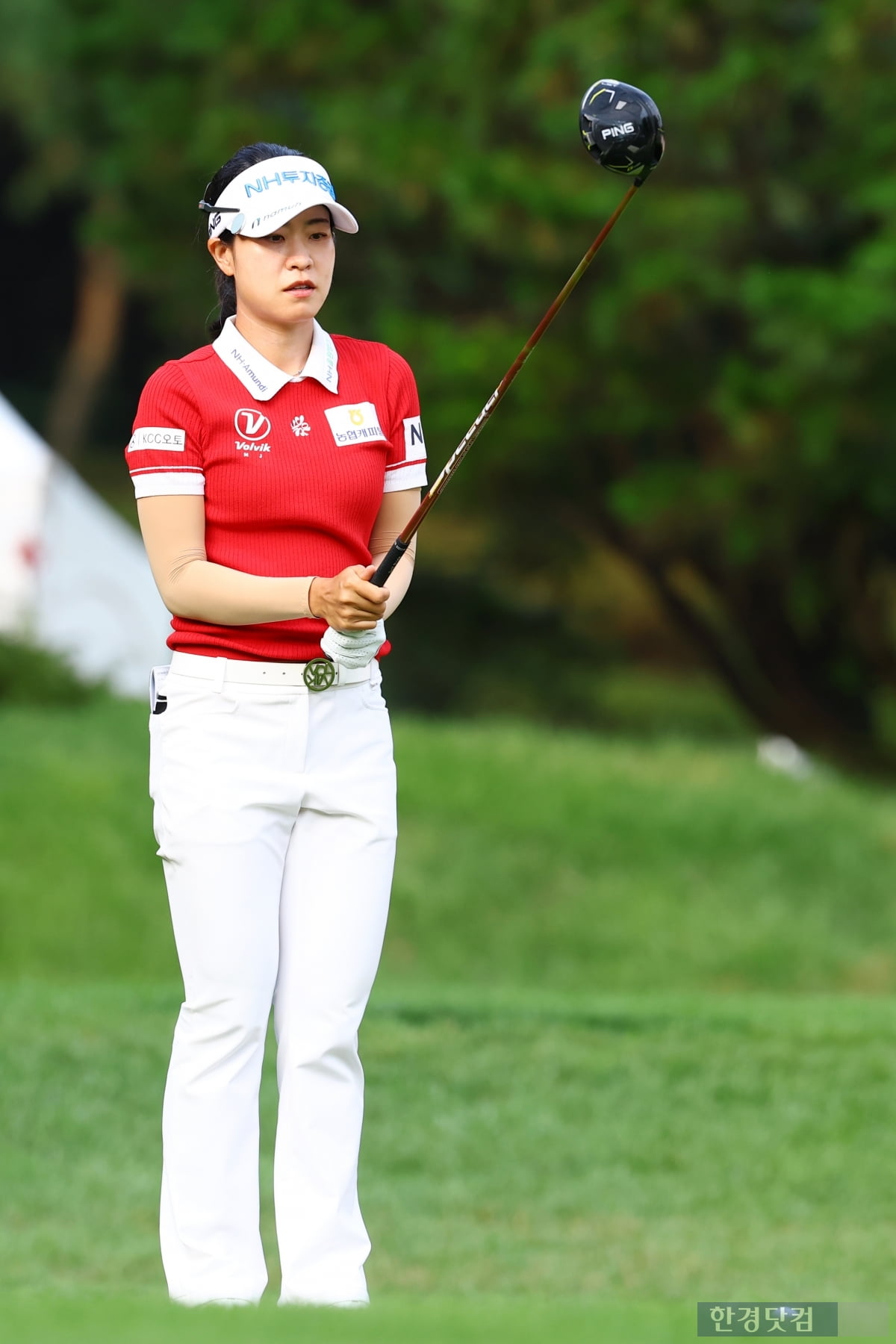 [포토] 박민지, '다시 우승을 향해' (BC카드·한경 레이디스컵 2025)