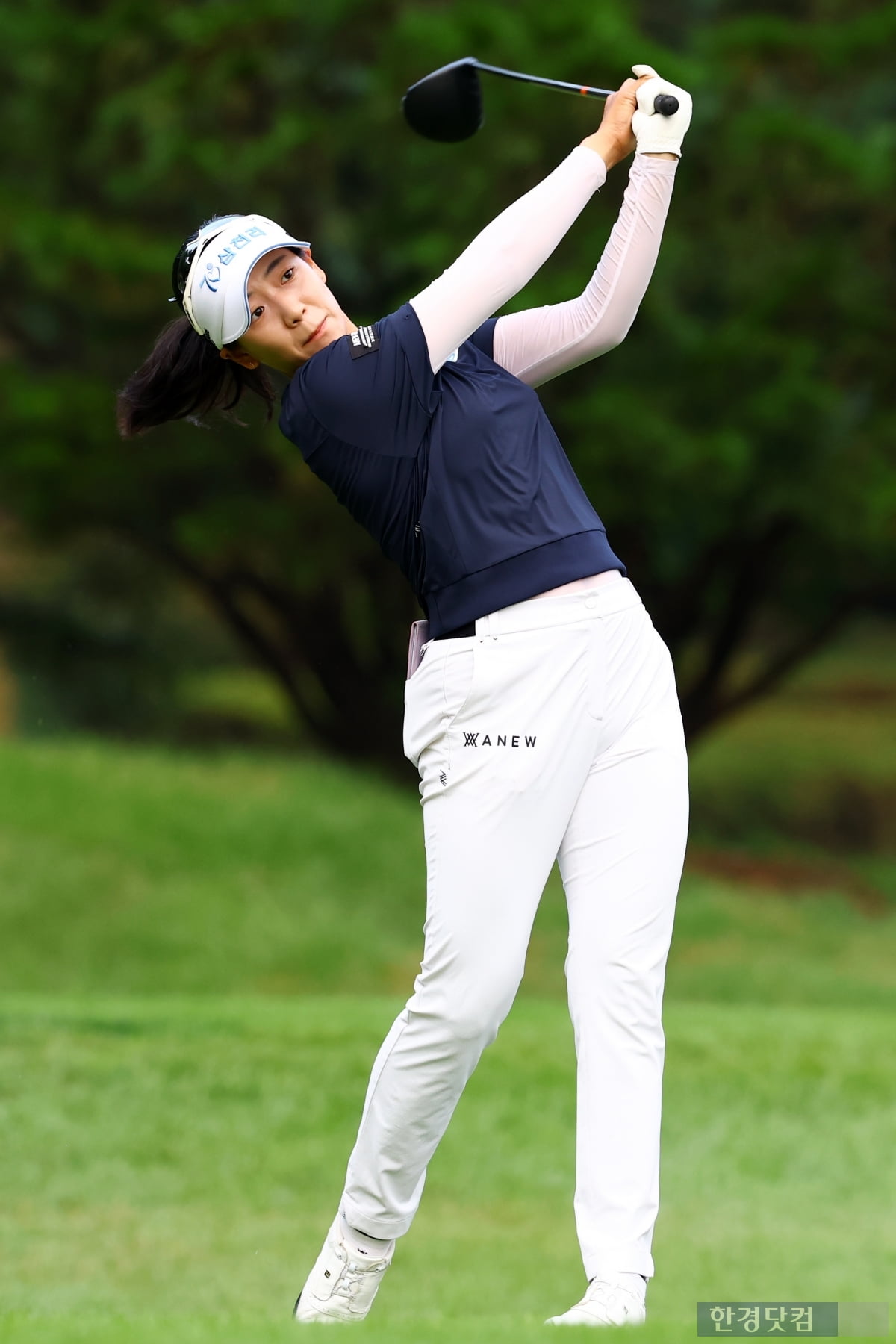[포토] 이재윤, '피니시까지 완벽하게' (BC카드·한경 레이디스컵 2025)