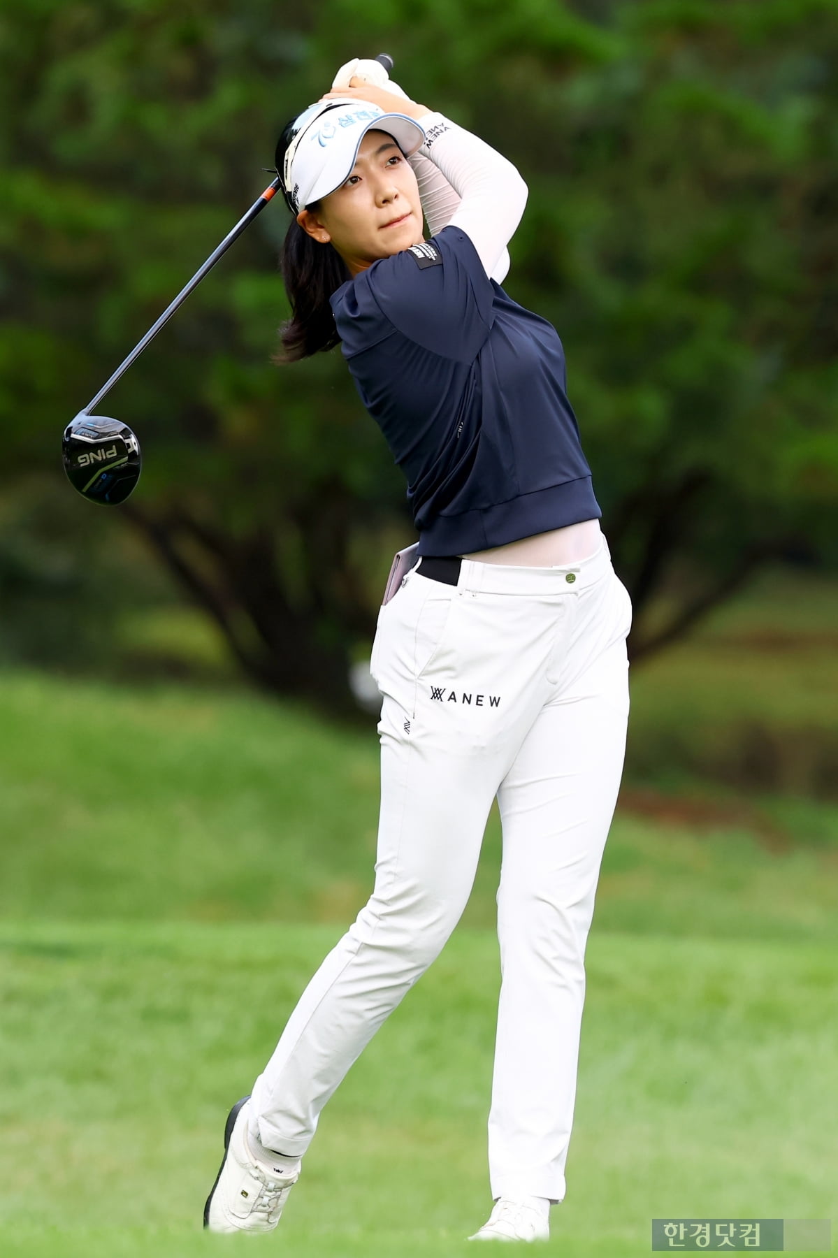 [포토] 이재윤, '피니시까지 완벽하게' (BC카드·한경 레이디스컵 2025)
