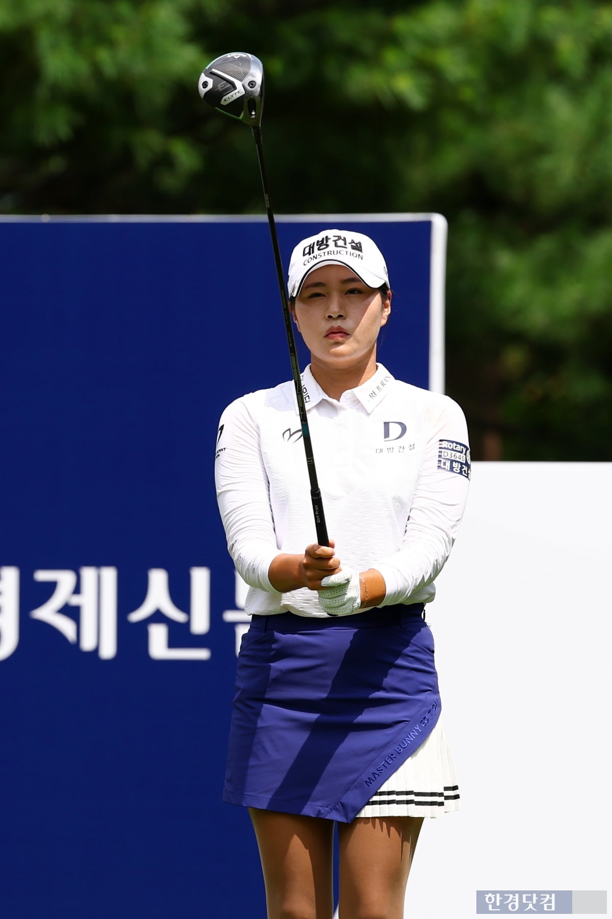 [포토] 성유진, '리더보드 정상으로 가자~' (BC카드·한경 레이디스컵 2025)