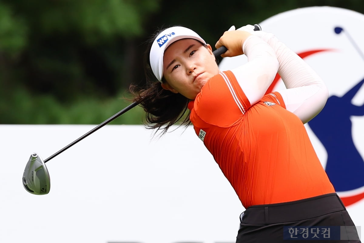 [포토] 임희정, '반전을 꿈꾼다' (BC카드·한경 레이디스컵 2025)