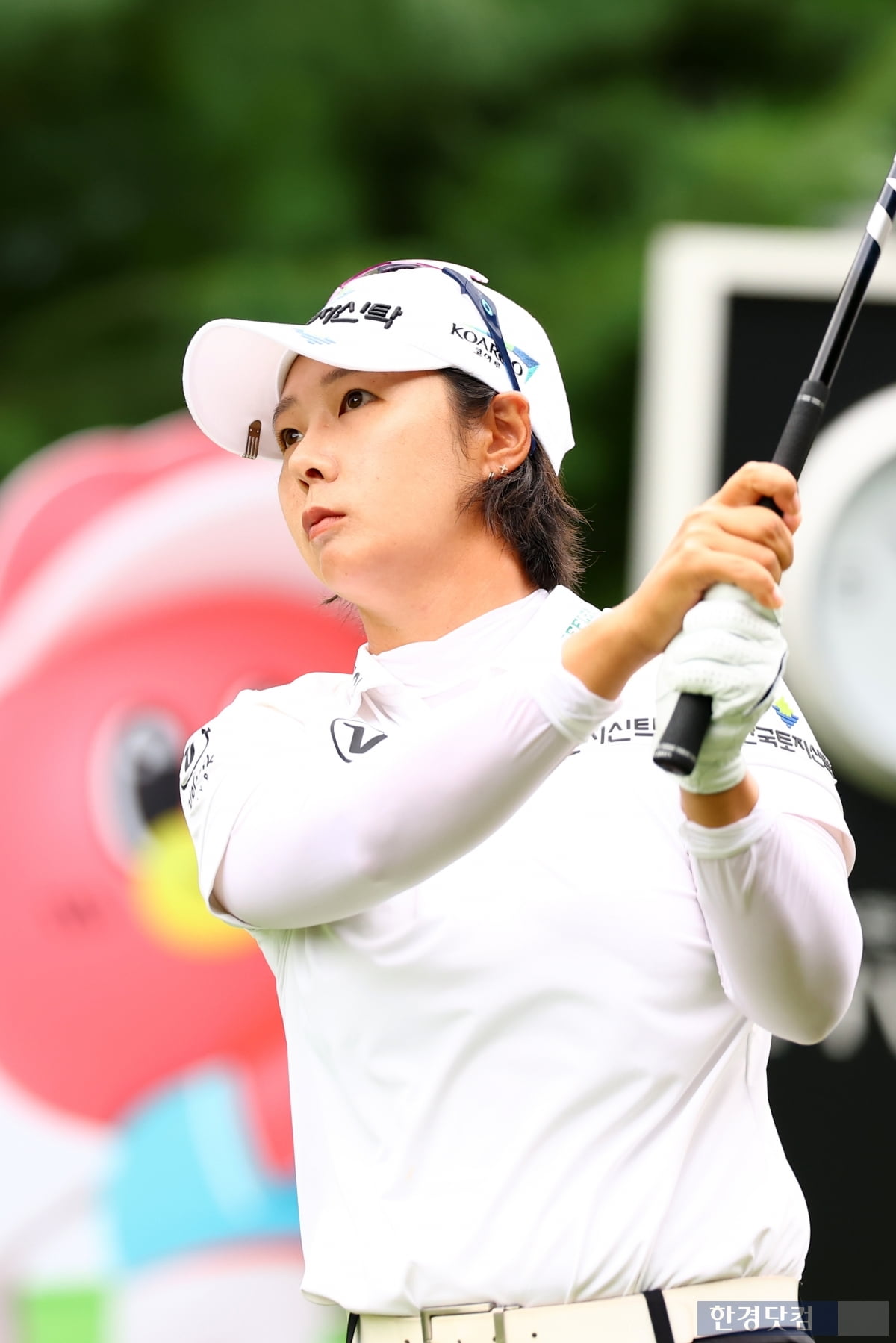 [포토] 박지영, '시즌 첫 승을 향해' (BC카드·한경 레이디스컵 2025)