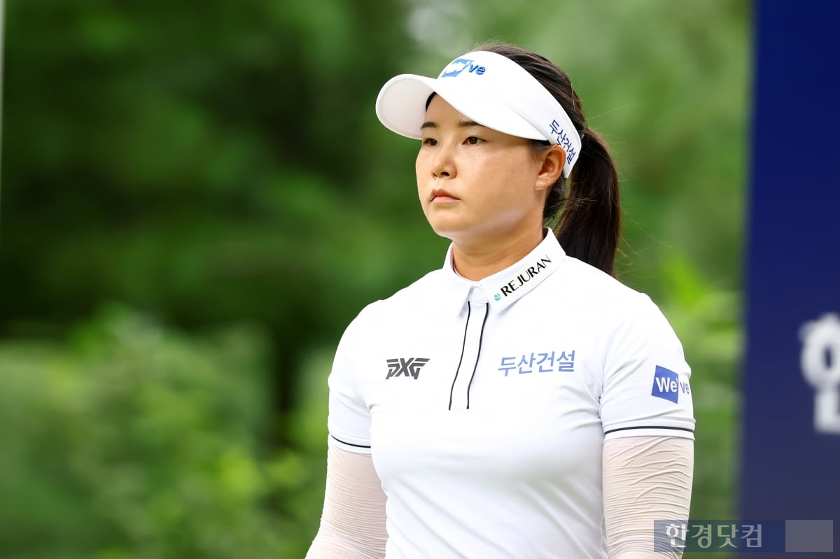 [포토] 임희정, '끝까지 최선을 다한다' (BC카드·한경 레이디스컵 2025)