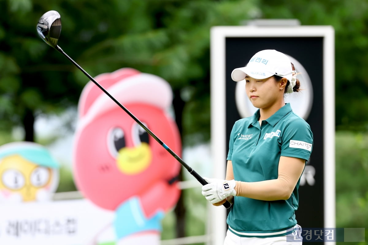 [포토] 고지원, '좋은 흐름 타고 우승까지 간다' (BC카드·한경 레이디스컵 2025)