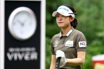 [포토] 박민지, '정확하게 날려 보낸다' (BC카드·한경 레이디스컵 2025)