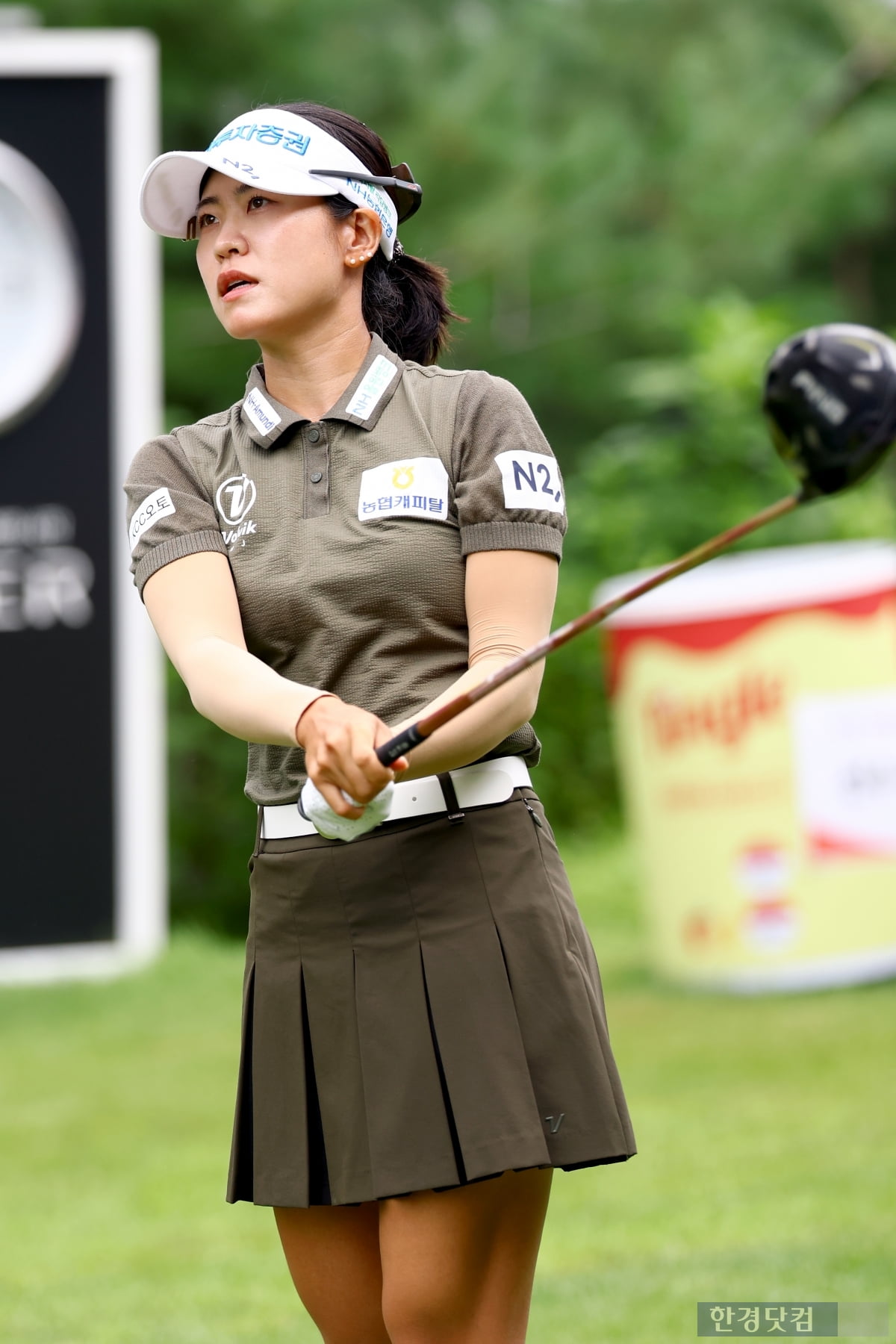 [포토] 박민지, '정확하게 날려 보낸다' (BC카드·한경 레이디스컵 2025)