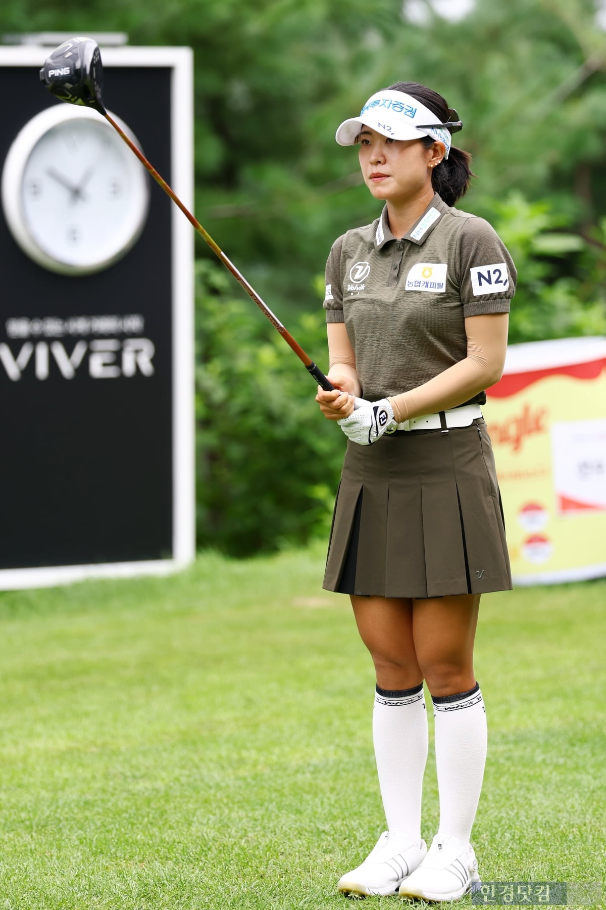 [포토] 박민지, '정확하게 날려 보낸다' (BC카드·한경 레이디스컵 2025)