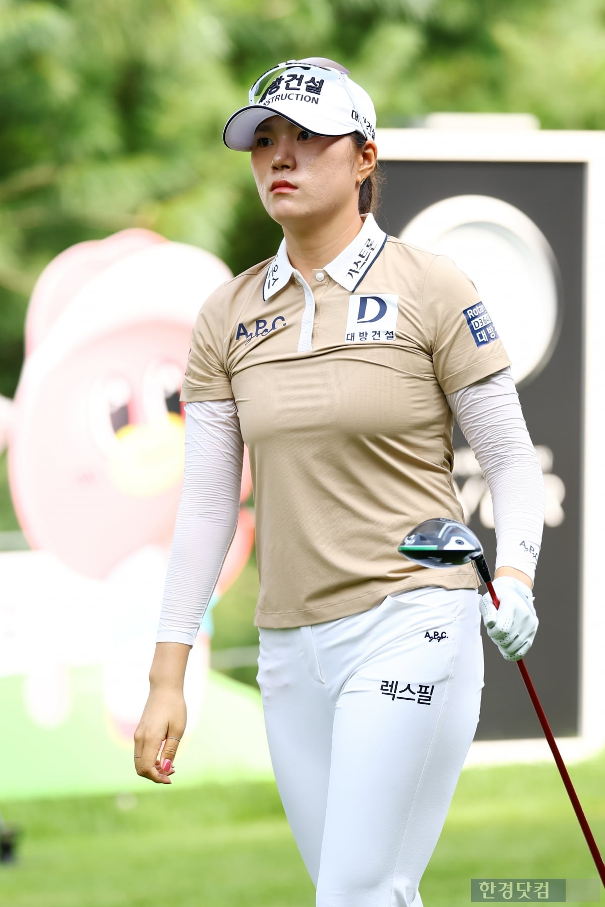 [포토] 김민선7, '샷 하나하나 신중하게~' (BC카드·한경 레이디스컵 2025)