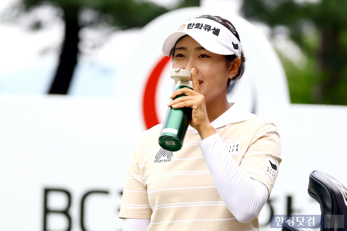 [포토] 김민주, '통산 2승을 향해' (BC카드·한경 레이디스컵 2025)