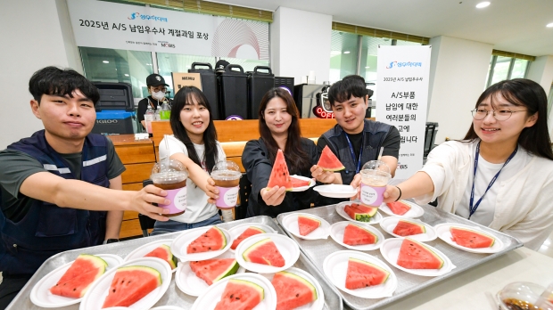우수 협력사에 감사와 격려 담은 수박 1만통 선물