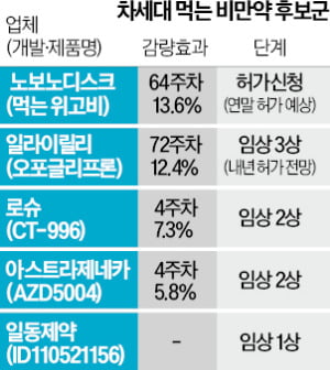 먹는 위고비' 벽 넘기 쉽지 않네…비만약 후발주자들 차별화 올인