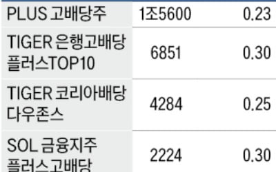 NH아문디운용 "우리가 최저"…고배당 ETF 수수료 경쟁 격화