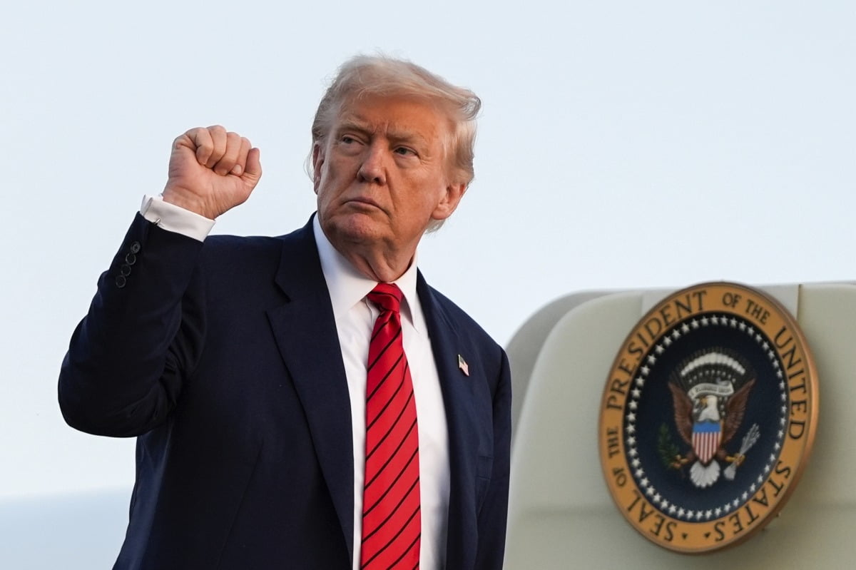 도널드 트럼프 미국 대통령.  사지=연합뉴스