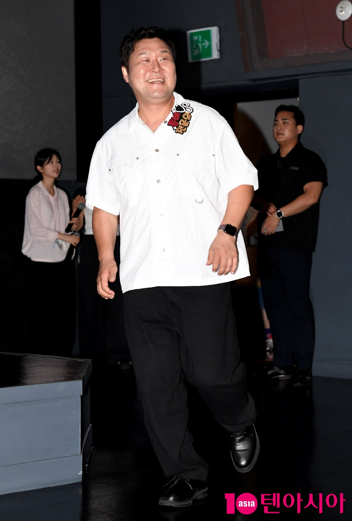 Yoon Kyung-ho Attends Stage Greeting for 'Zombie Daughter' in Seoul