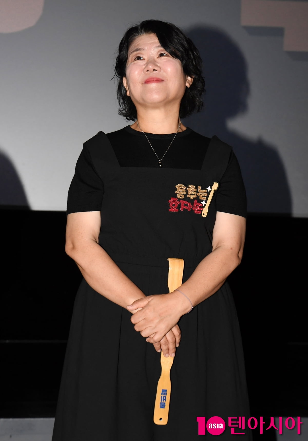 Lee Jung-eun Attends Stage Greeting for 'Zombie Daughter' in Seoul