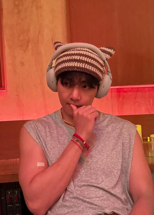BTS's V Shares Hilarious Updates with Fans, Showcasing His Playful Side