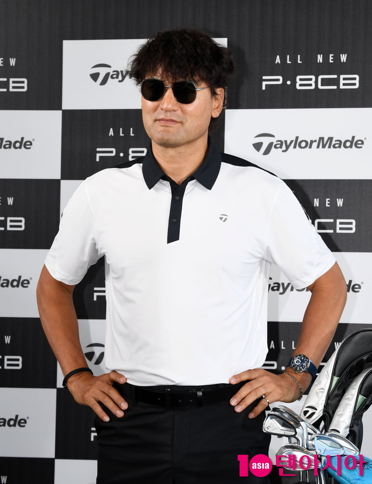 元野球選手パク・チャンホ、テーラーメイドP.8CBショーケースに登場