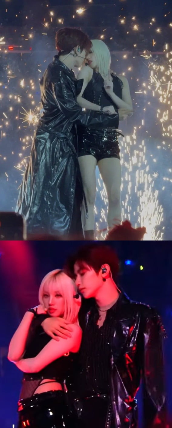 Controversial Performance at KCON LA 2025: Zhang Hao and Yuqi's Bold Cover Sparks Mixed Reactions